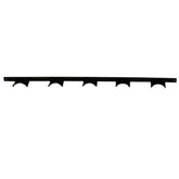 5 Hook Wall Mount Bridle Rack